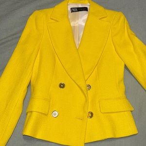 Zara Yellow Blazer